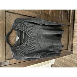 Excellent Condition Vince Knit Cotton Blend V Neck Sweater sz M